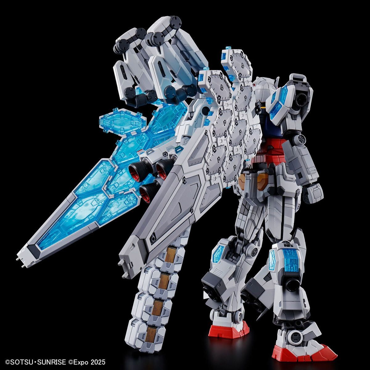 Mô hình lắp ráp 1/144 RX-78F00/E GUNDAM (EX-001 G.L.R.S.S. Feather UNIT) CHEMICAL RECYCLE Ver.