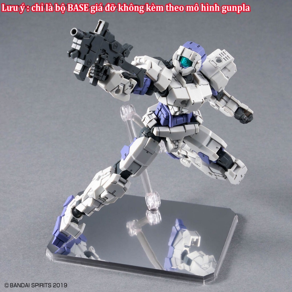 Đế dựng cho mô hình ACTION BASE 6 [CLEAR COLOR] MIRROR STICKERS SET