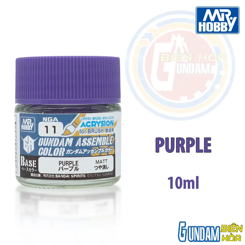 Sơn GUNDAM ASSEMBL NGA11 -PURPLE