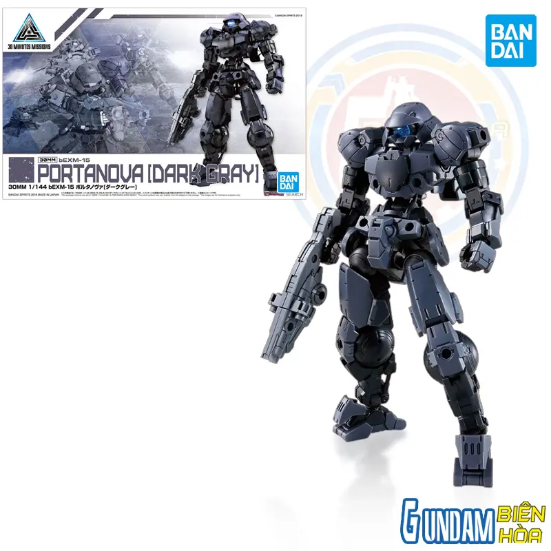 Mô hình lắp ráp 30MM 1/144 bEXM-15 PORTADECA [DARKGRAY]