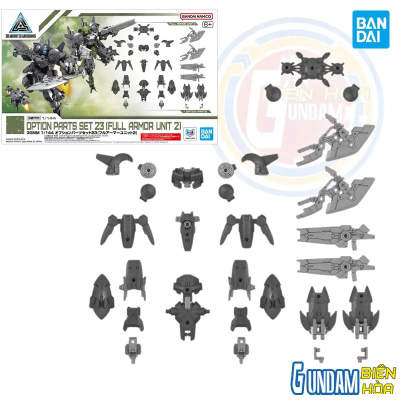 Bộ lắp ráp phụ kiện cho mô hình 30MM 1/144 OPTION PARTS SET 23 (FULL ARMOR UNIT 2)