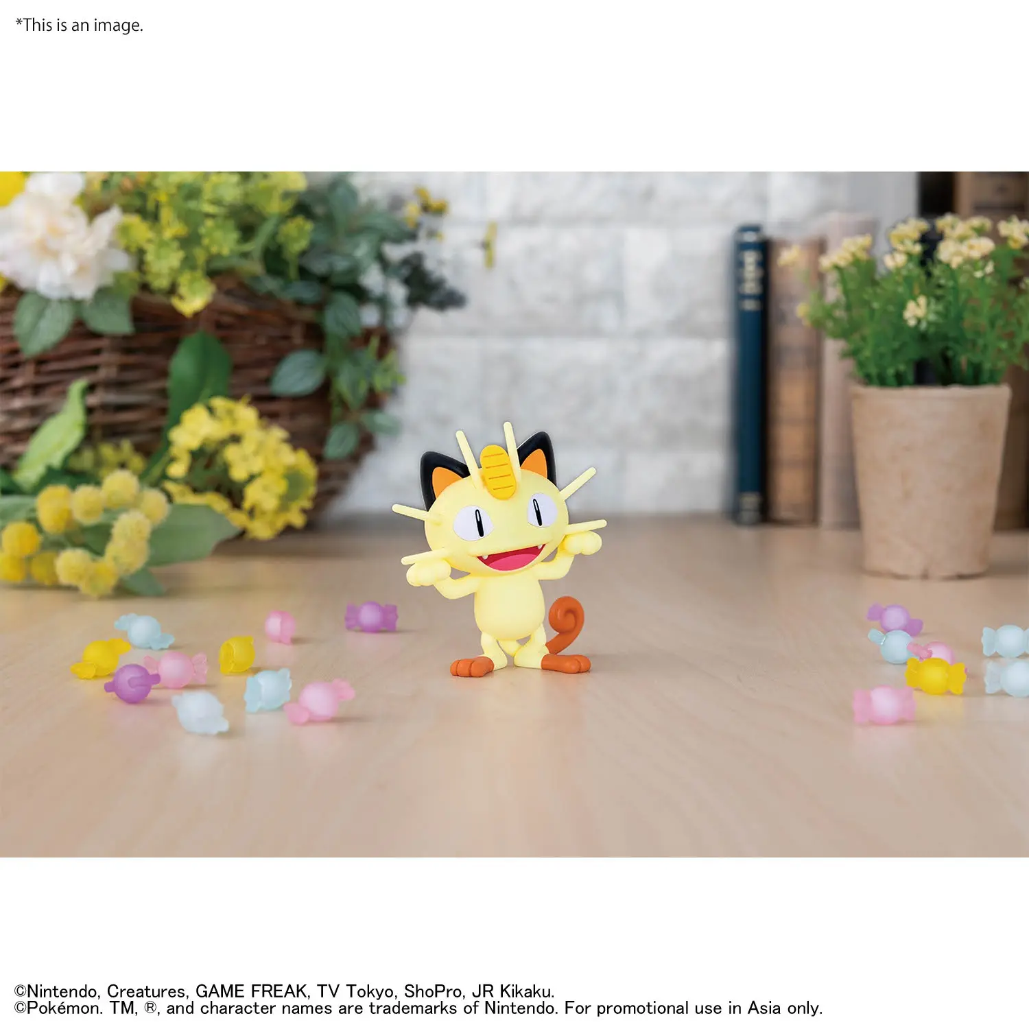 Mô hình lắp ráp Pokemon PLAMO COLLECTION QUICK!! 28 Meowth