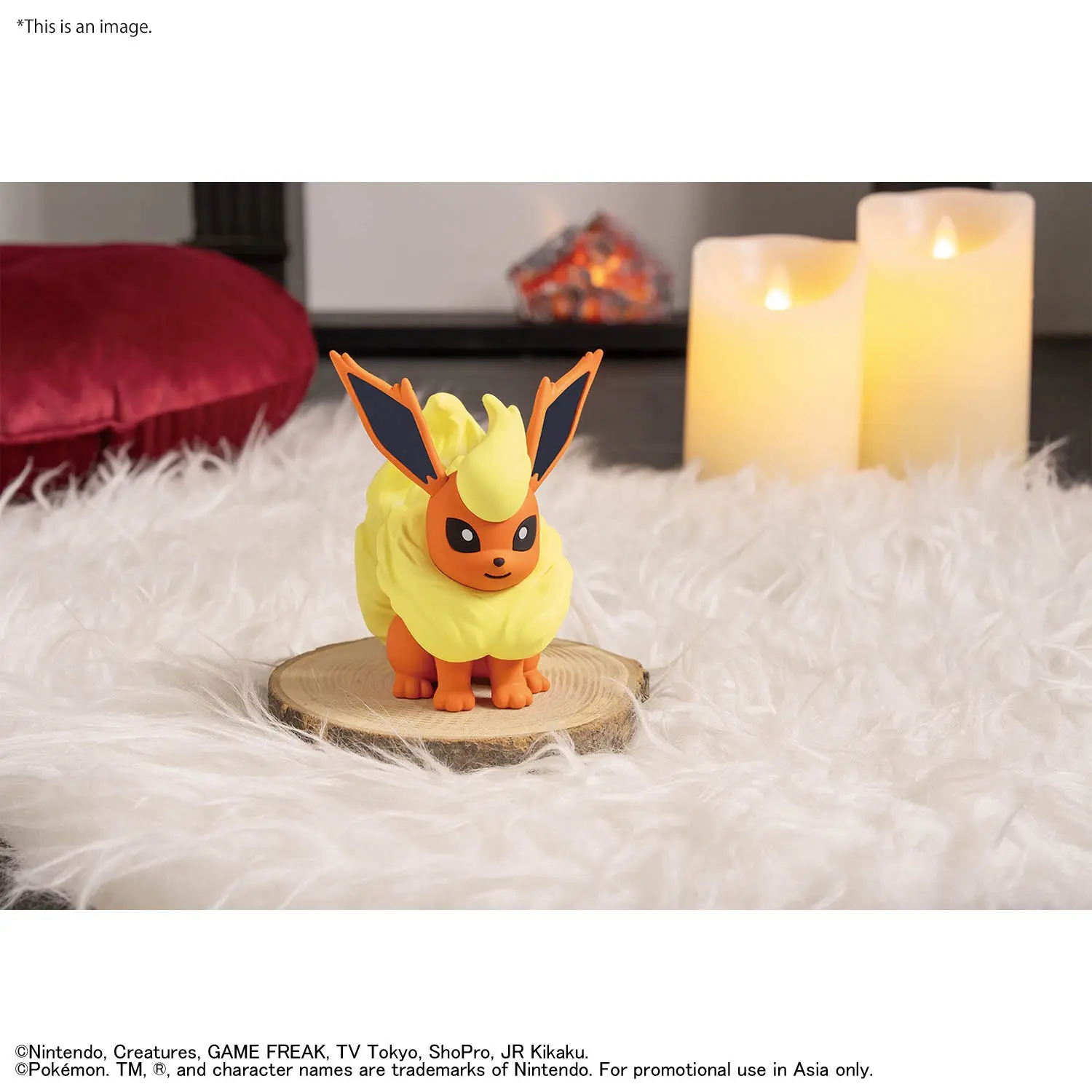 Mô hình lắp ráp Pokémon PLAMO COLLECTION QUICK!! 25 Flareon