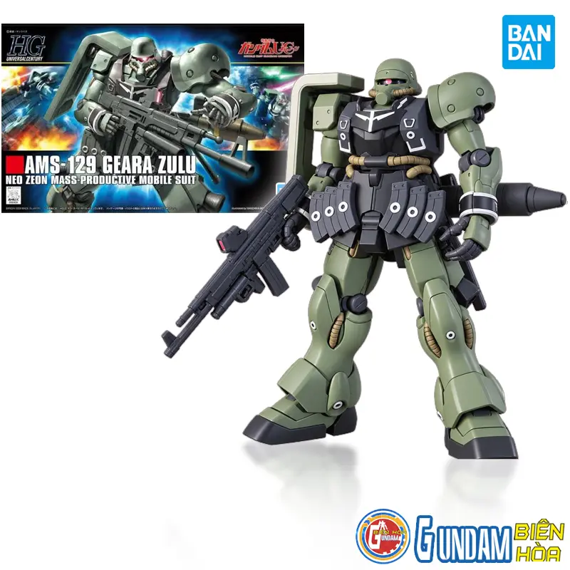 Mô hình lắp ráp 1/144 HGUC GEARA ZULU
